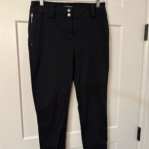 Anatomie Black Pants with Zipper Detail